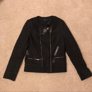 VERTIGO NWT Faux Moto Leather Jacket Sz S